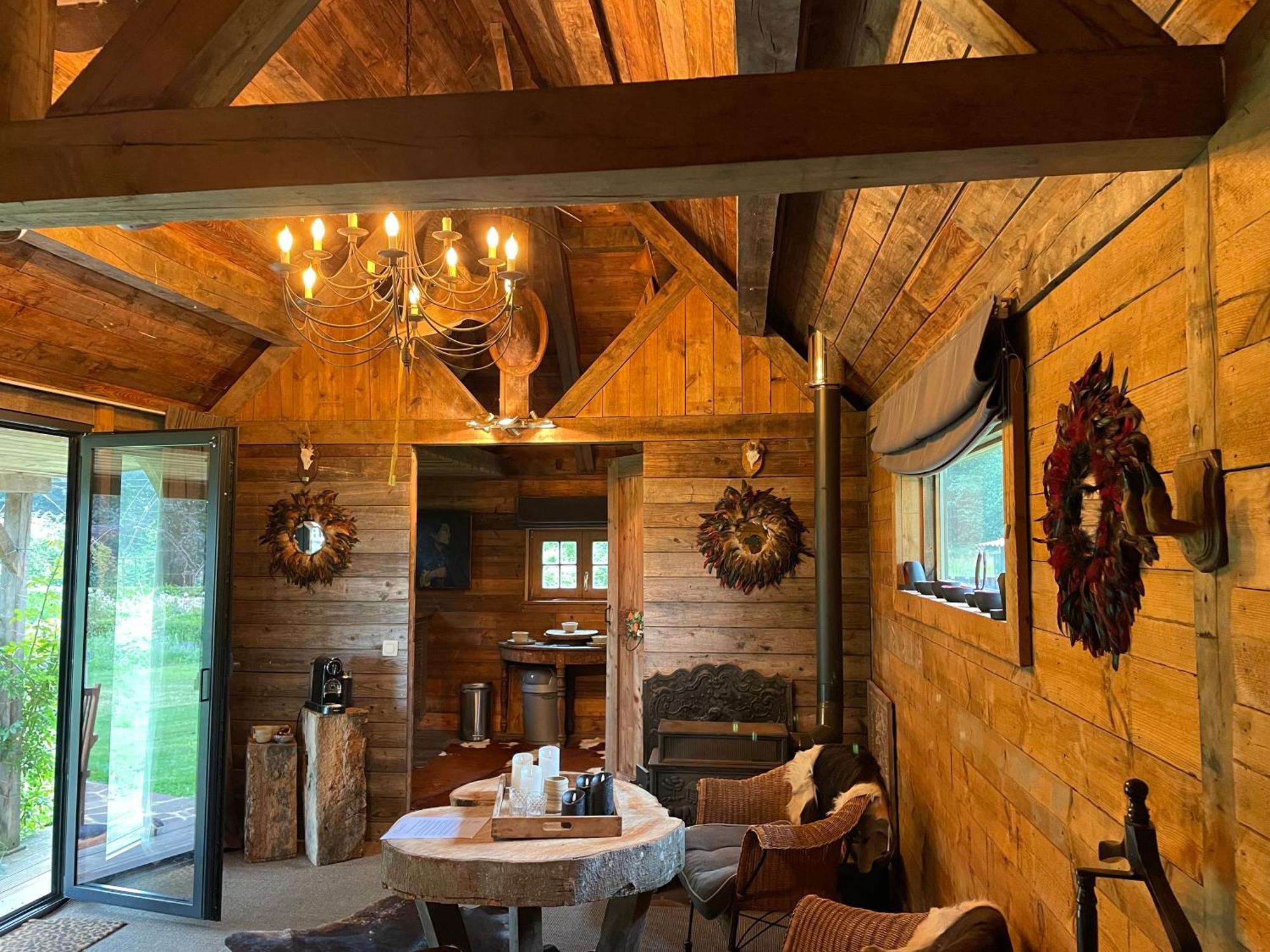 Cabane De L'R-Mitage Modave ภายนอก รูปภาพ